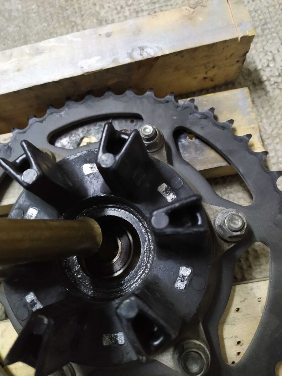 extracción de los rodamientos antiguos