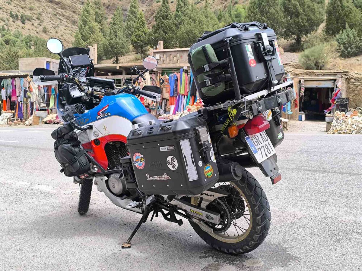 bolsas laterales y conjunto GIVI